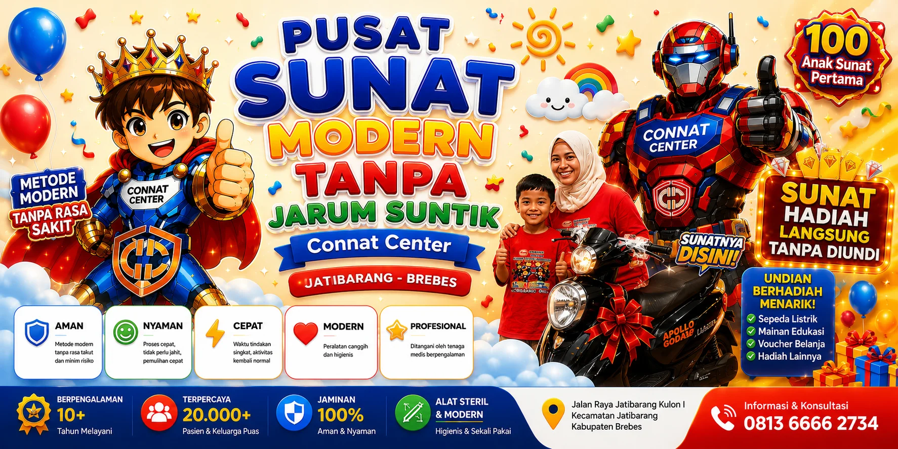 connat center Brebes Jatibarang
